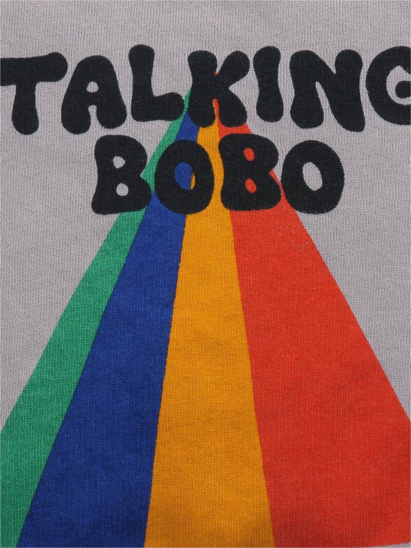 Talking Bobo Rainbow sweatshirt porpoise