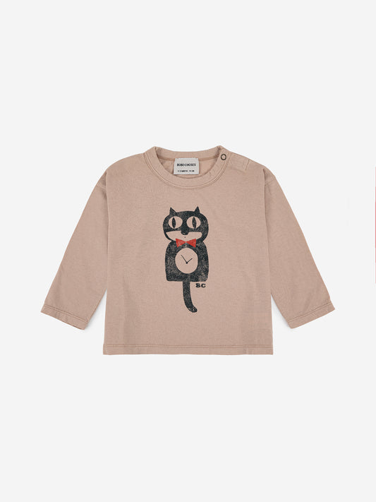 Cat o'clock long sleeve T-shirt