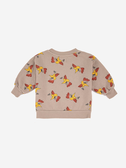 Mr O'clock all over sweatshirt