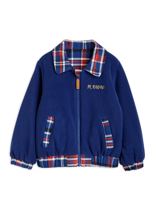 Flanell Reversible Jacket Blue