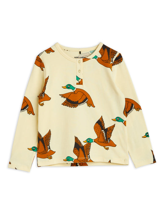 Ducks aop Grandpa Yellow