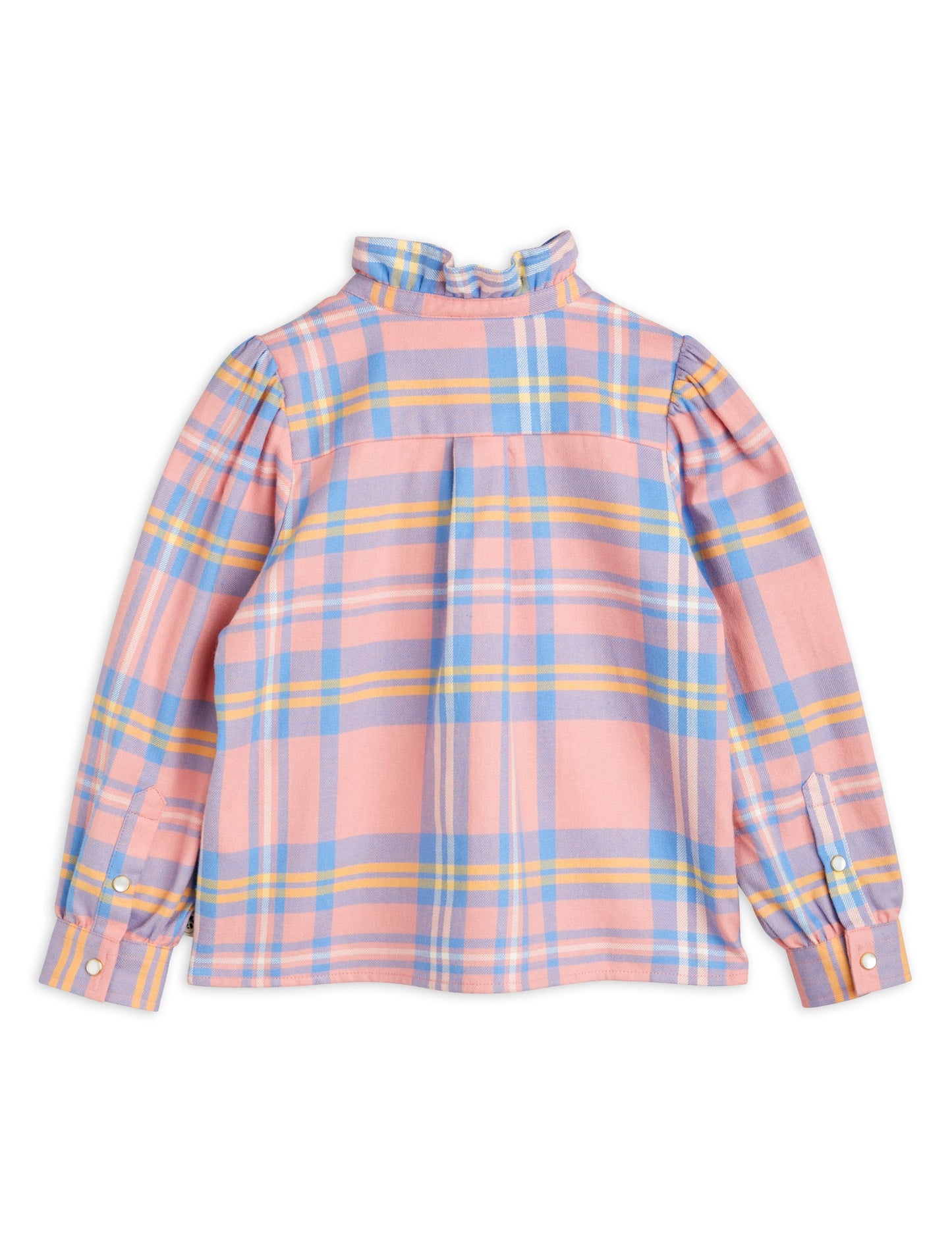 Flanell Check Woven Blouse