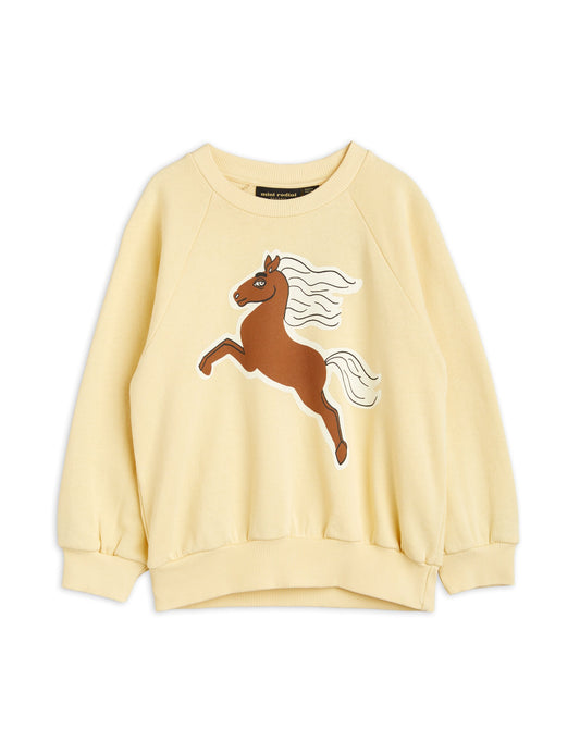 Horses SP Sweatshirt Yellow