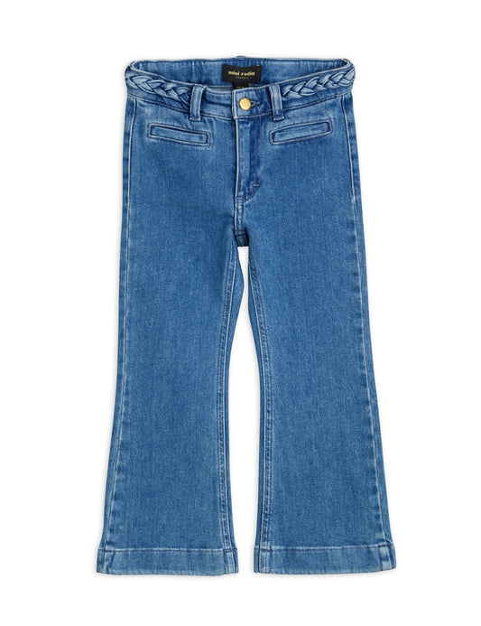 Frisco Flared Denim Jeans Blue