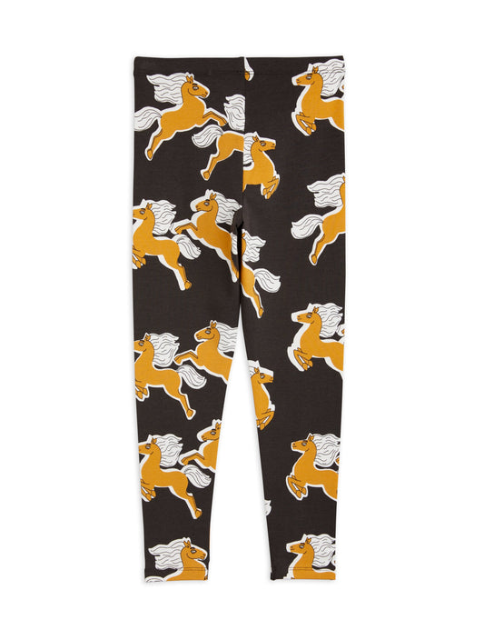 Horses aop Leggings Black
