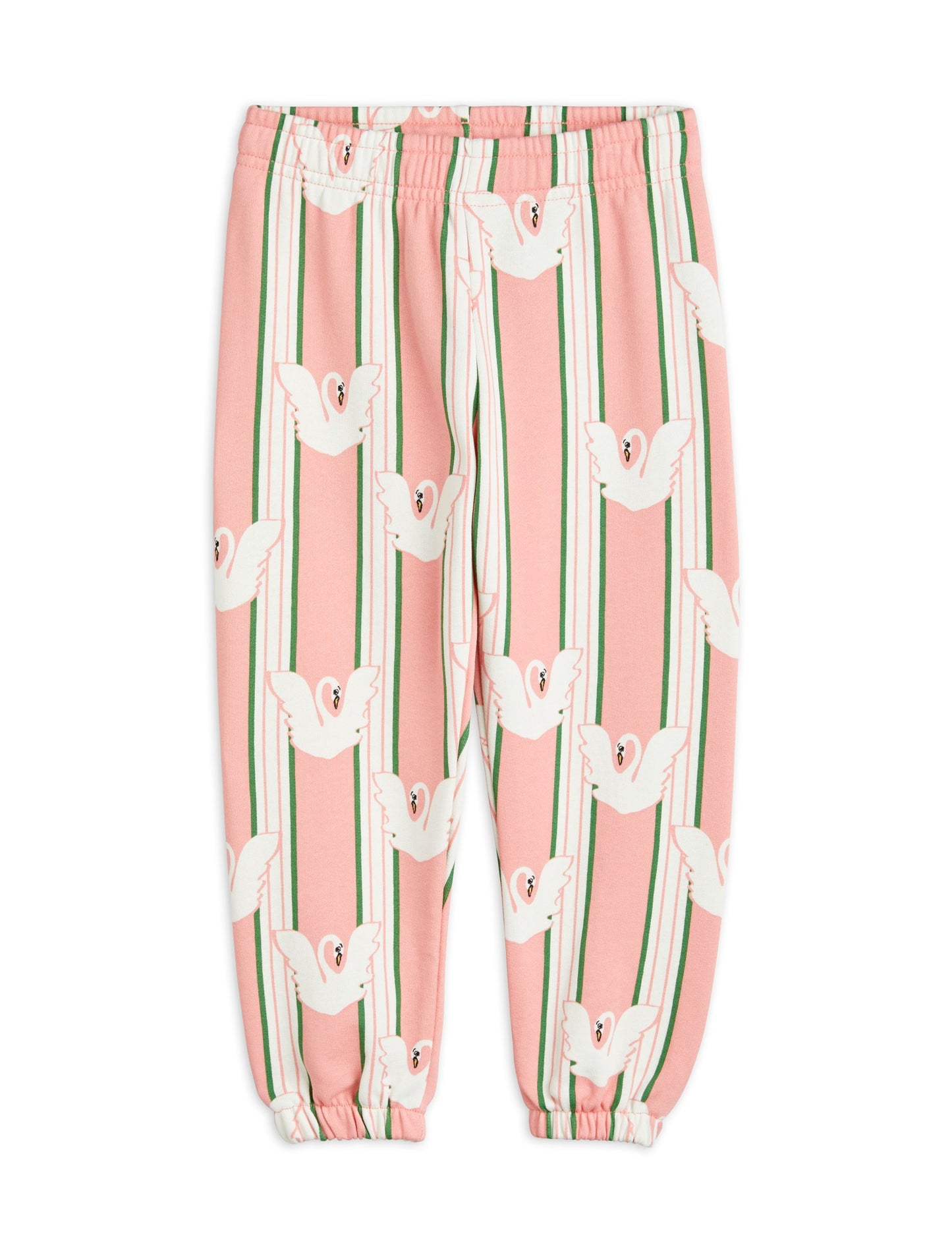 Swan aop Sweatpants Pink