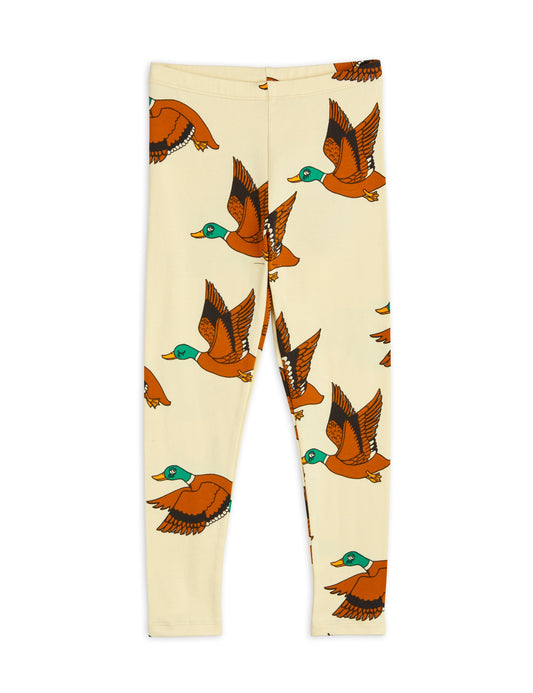 Ducks aop Leggings Yellow