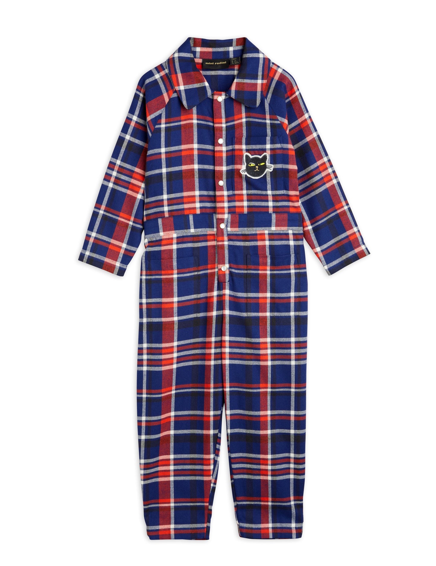 Flanell Check Woven Jumpsuit