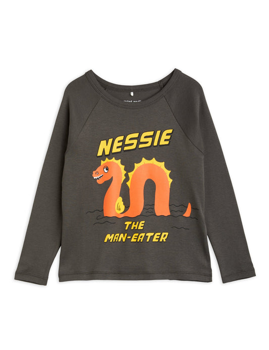 Nessie SP Raglan LS Tee Black