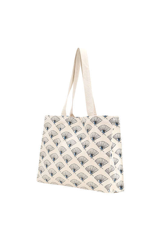 Canvas Shoulder Bag AOP Eyefan