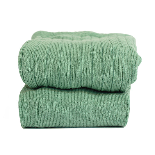 Wide Rib Basic Tights Jade