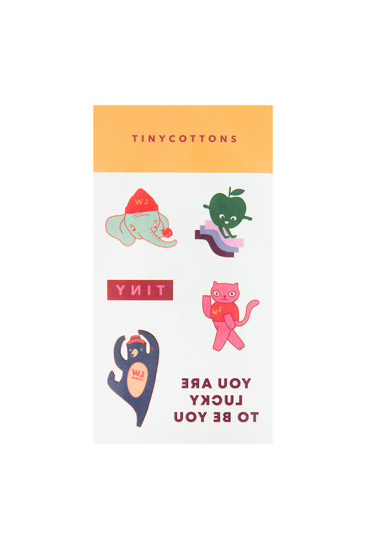 LUCKYWOOD Tattoos multicolor