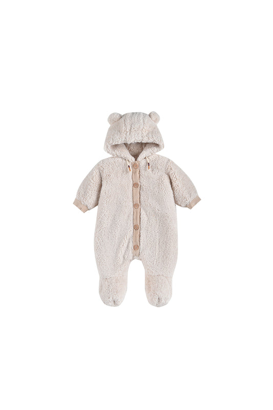 Quentin Pilot Jumpsuit Cream