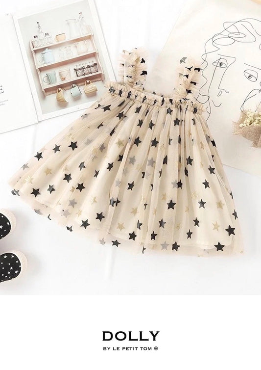 2 Way Tutu Dress Klänning Black Stars