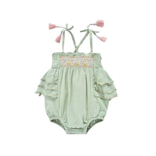 Emmaline Rompers Olive