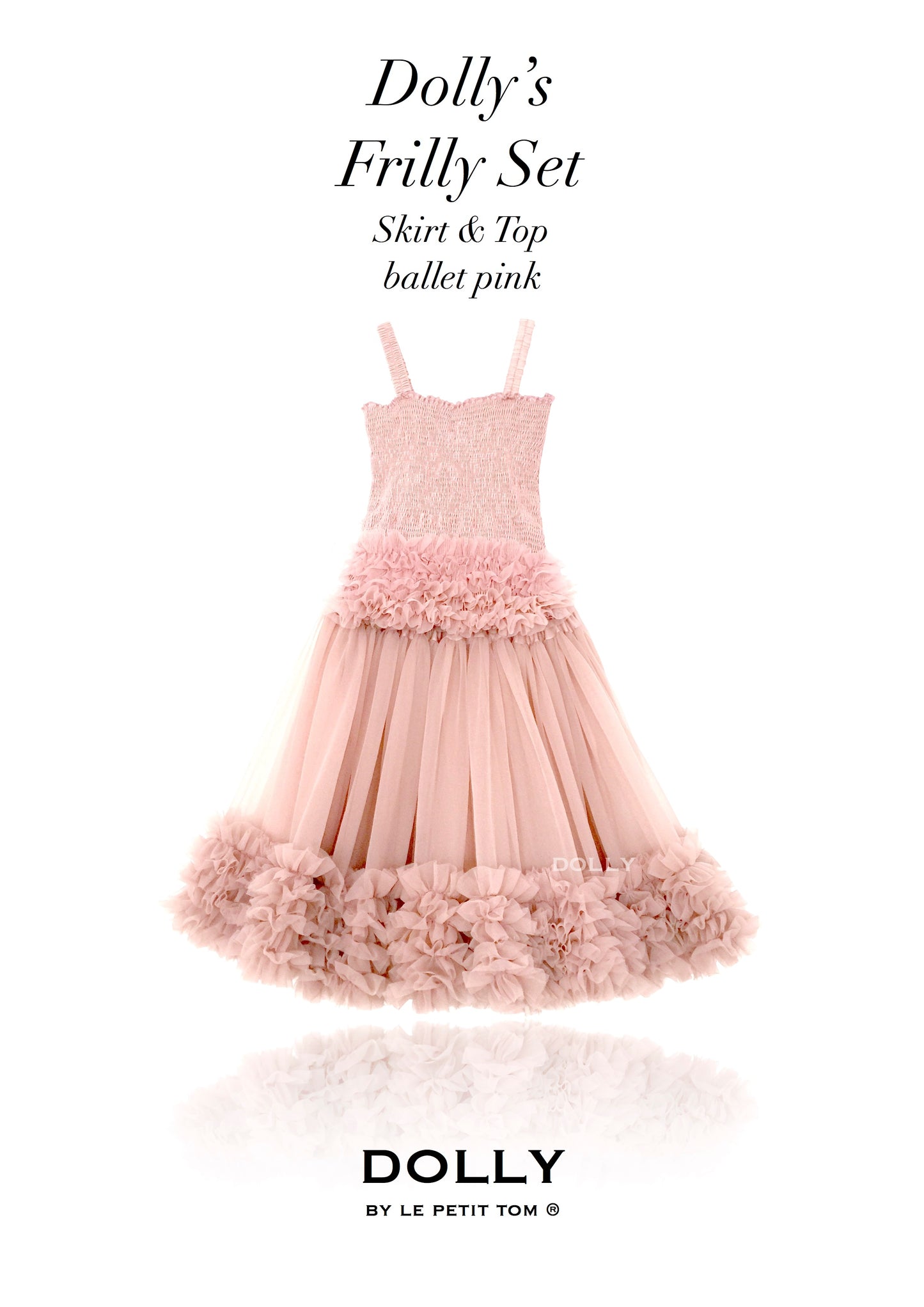 Frilly Skirt Kjol Ballet Pink