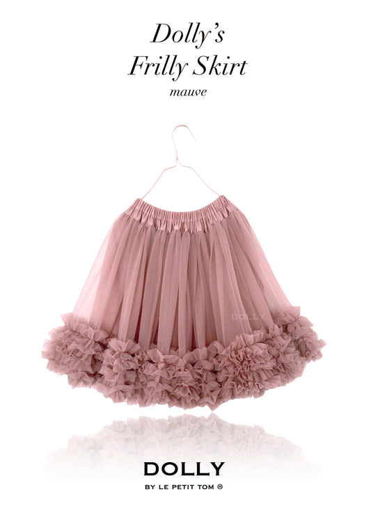 Frilly Skirt Kjol Mauve