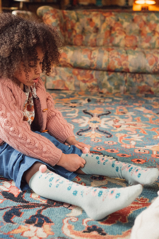 Chelie Strumpor Sauge