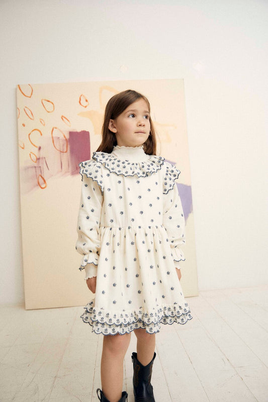 Gilda Dress Natural & Moroccan