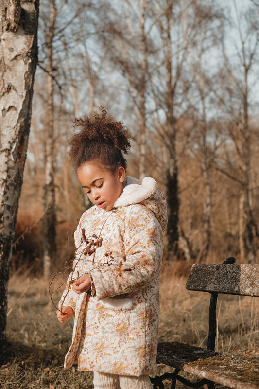 Bacani Rock Cream French Flowers