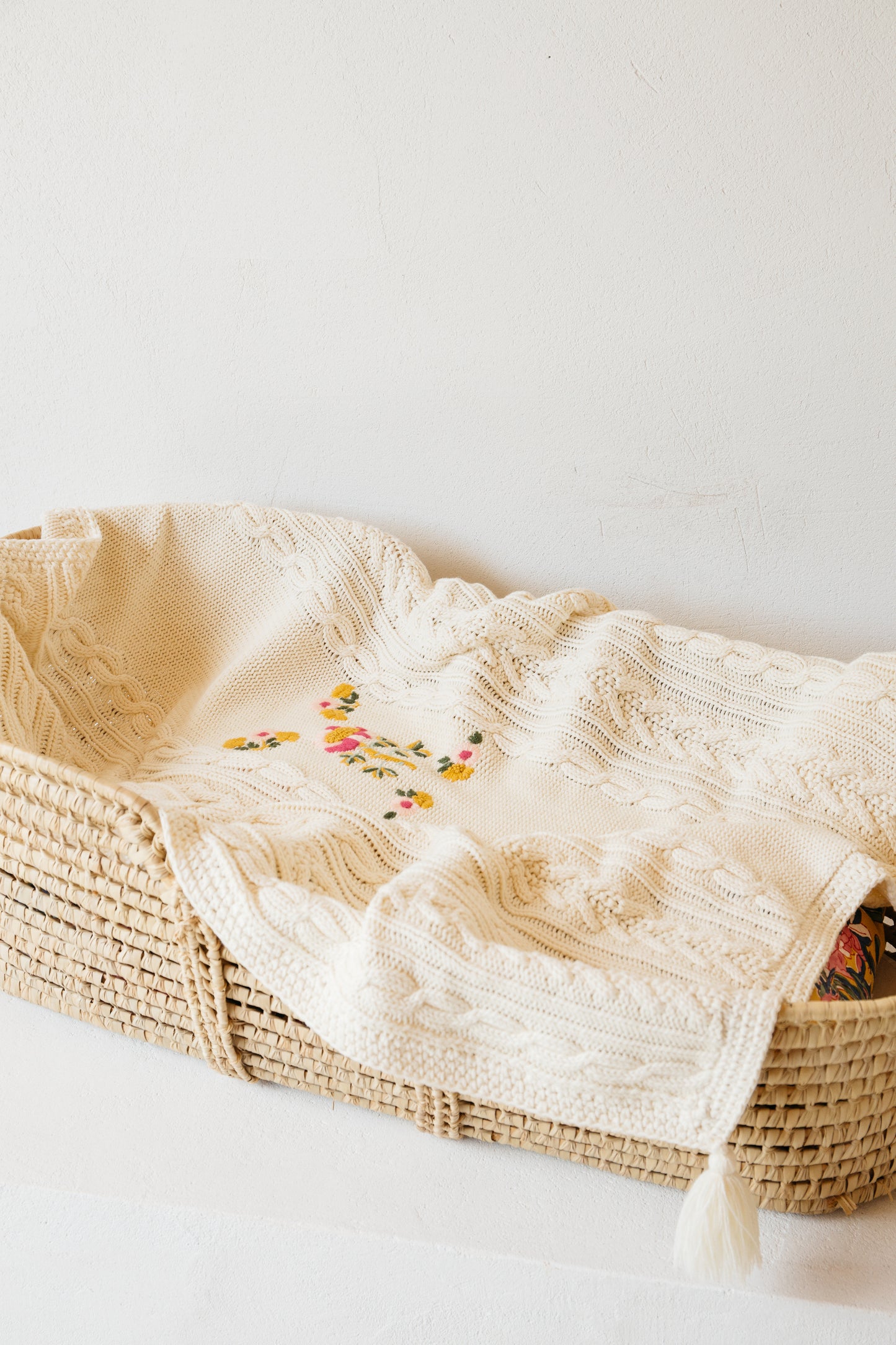 Louna Throw Blanket Cream