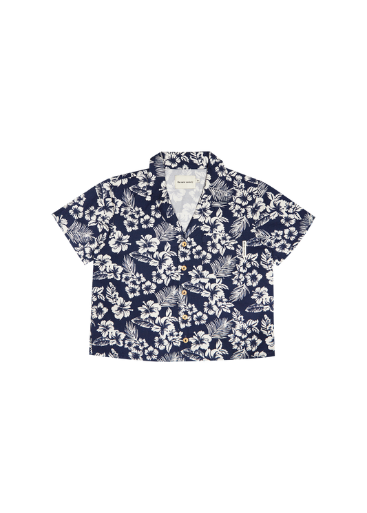 Hibiscus Boy Shirt Print