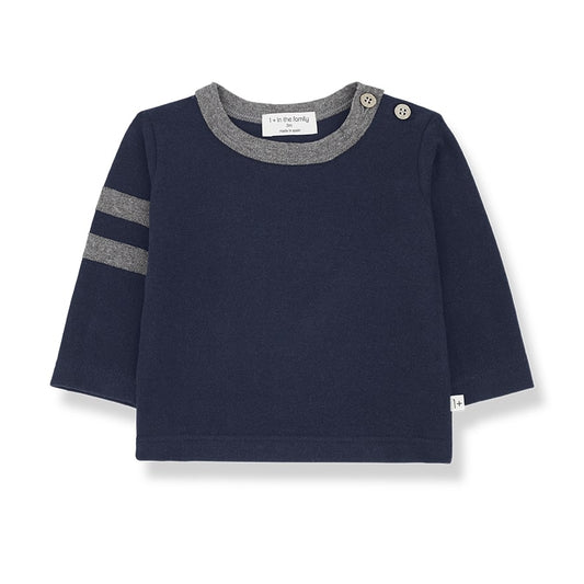 HUGO Long Sleeve T-Shirt Navy