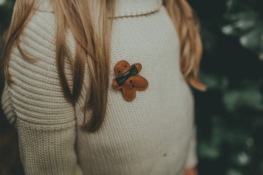 Josy Hairclip Gingerbread
