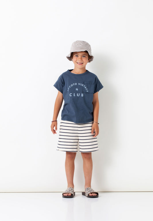 T-Shirt "TOCOTO VINTAGE CLUE" Blue