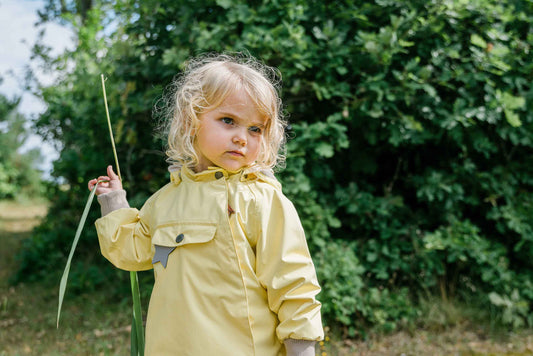 WAI FLEECE LINED SPRING JACKET GRS - Dusky Citron