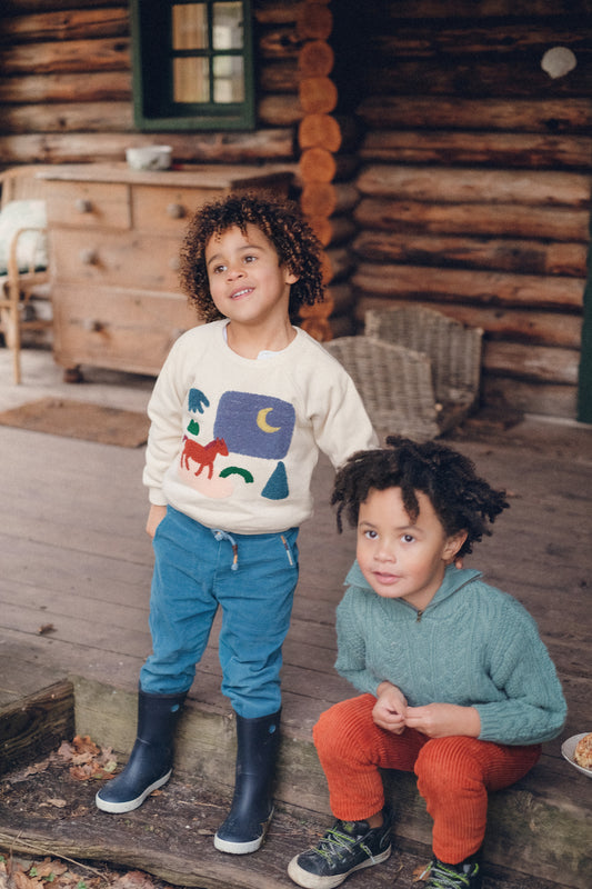 Sweatshirt Samuel Cream