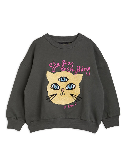 SHE SEES EVERYTHING SWEATSHIRT