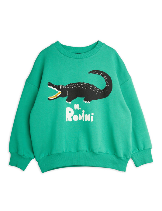 Crocodile Sweatshirt Grön