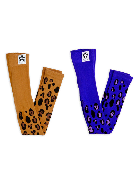 2-Pack Leopard Tights