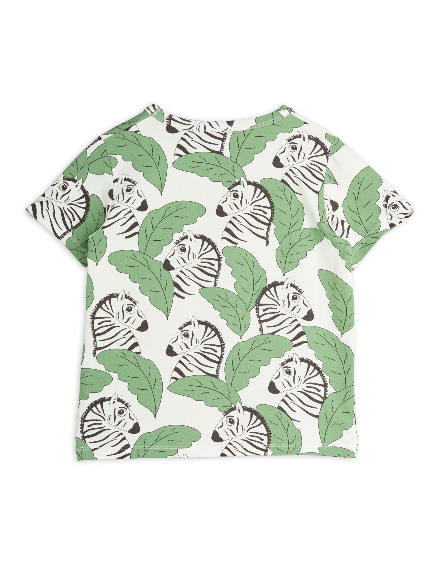 Zebra T-Shirt Grön