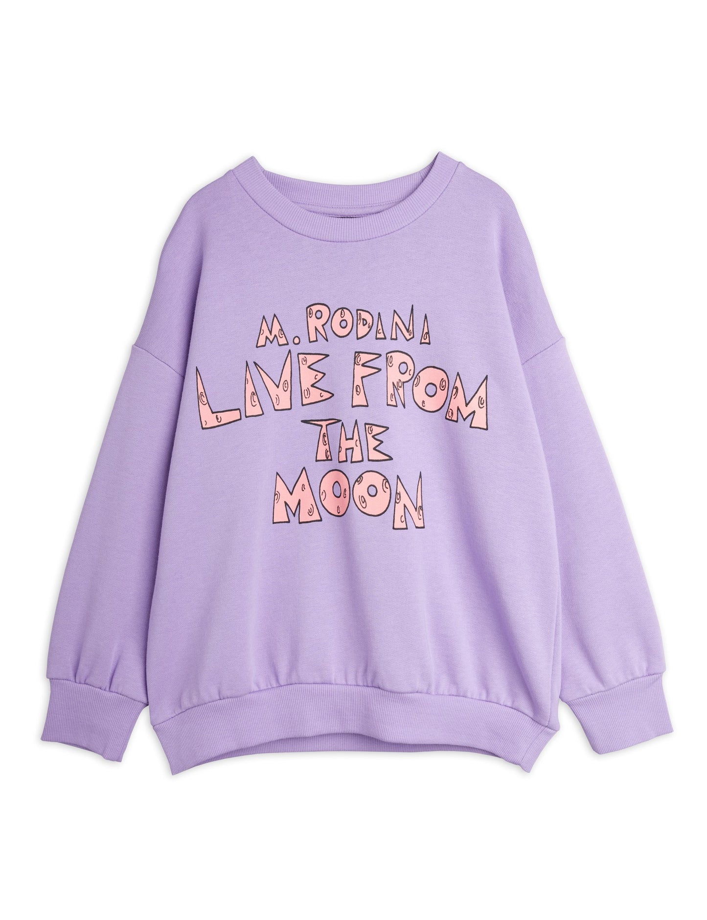 Live From The Moon Sweatshirt Purple