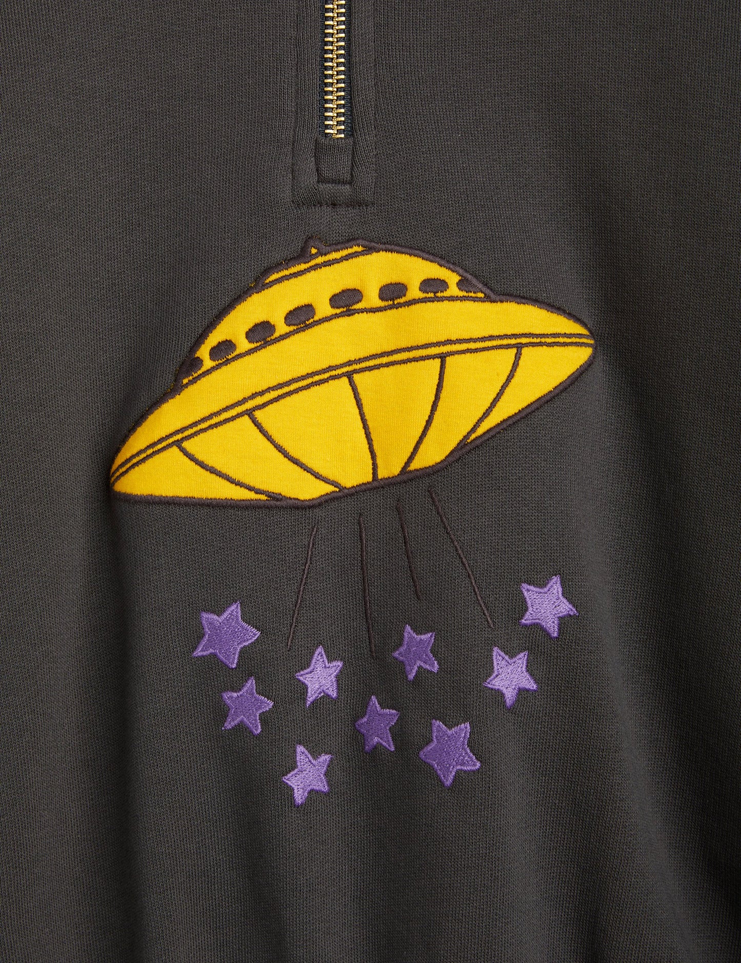 UFO Halfzip Sweatshirt Black