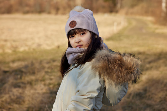 Vika Winter Jacket Fur Angora Cream