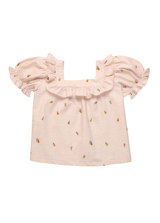 Rachel Blouse Soft Woven Pears