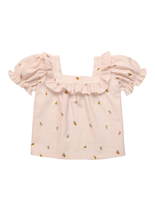 Rachel Blouse Soft Woven Pears