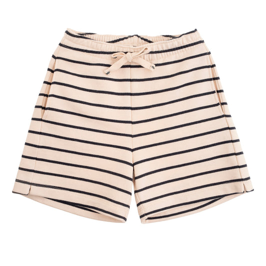 Stripped Boy Shorts Blue