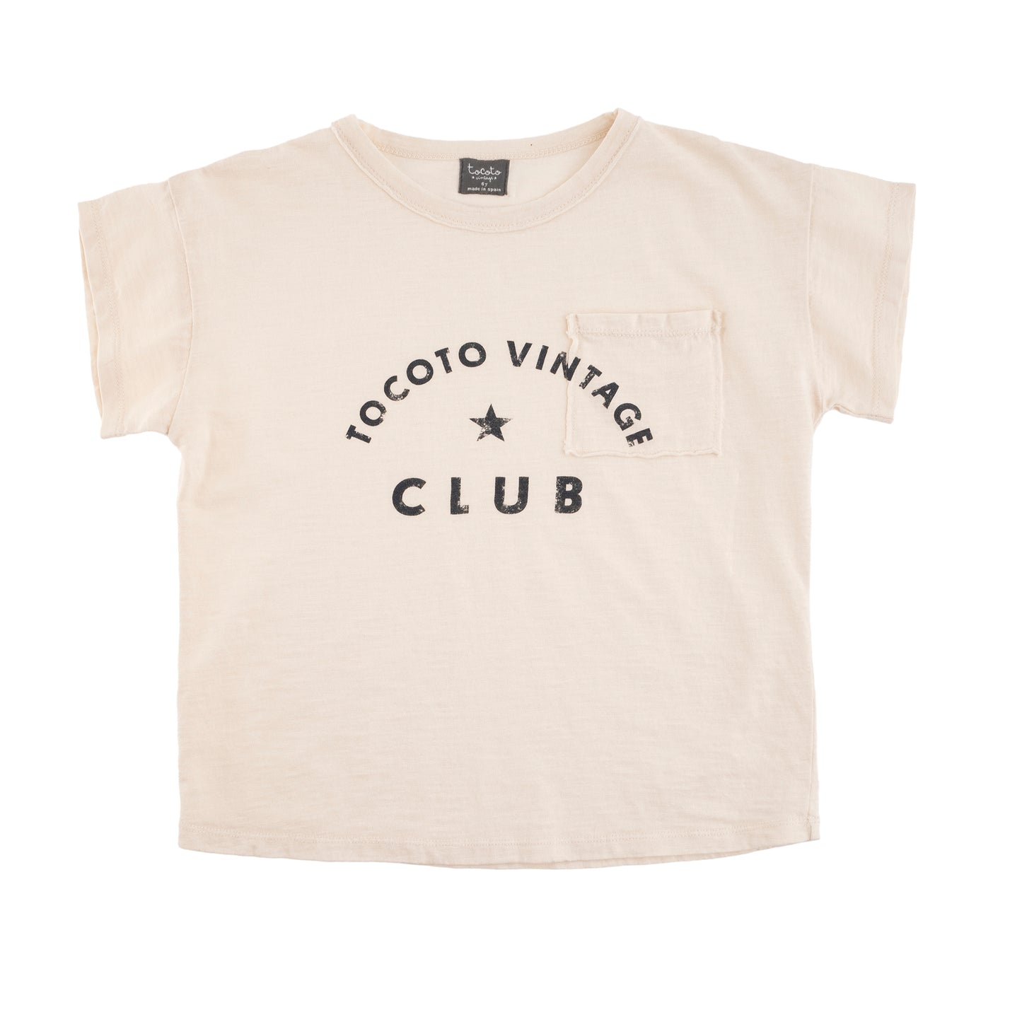 T-Shirt "TOCOTO VINTAGE CLUE" Ecru