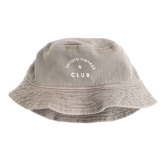 Denim Cap "TOCOTO VINTAGE CLUE" Light Brown