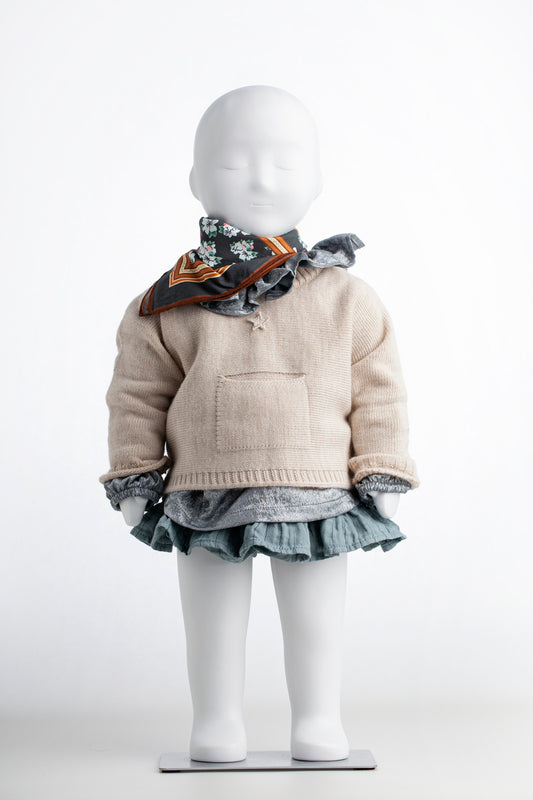 Knited Baby Jersey off-white