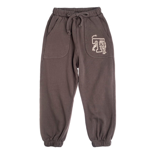 Kid Fleece Pants dark grey