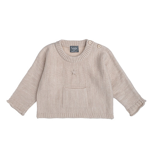 Knited Baby Jersey off-white