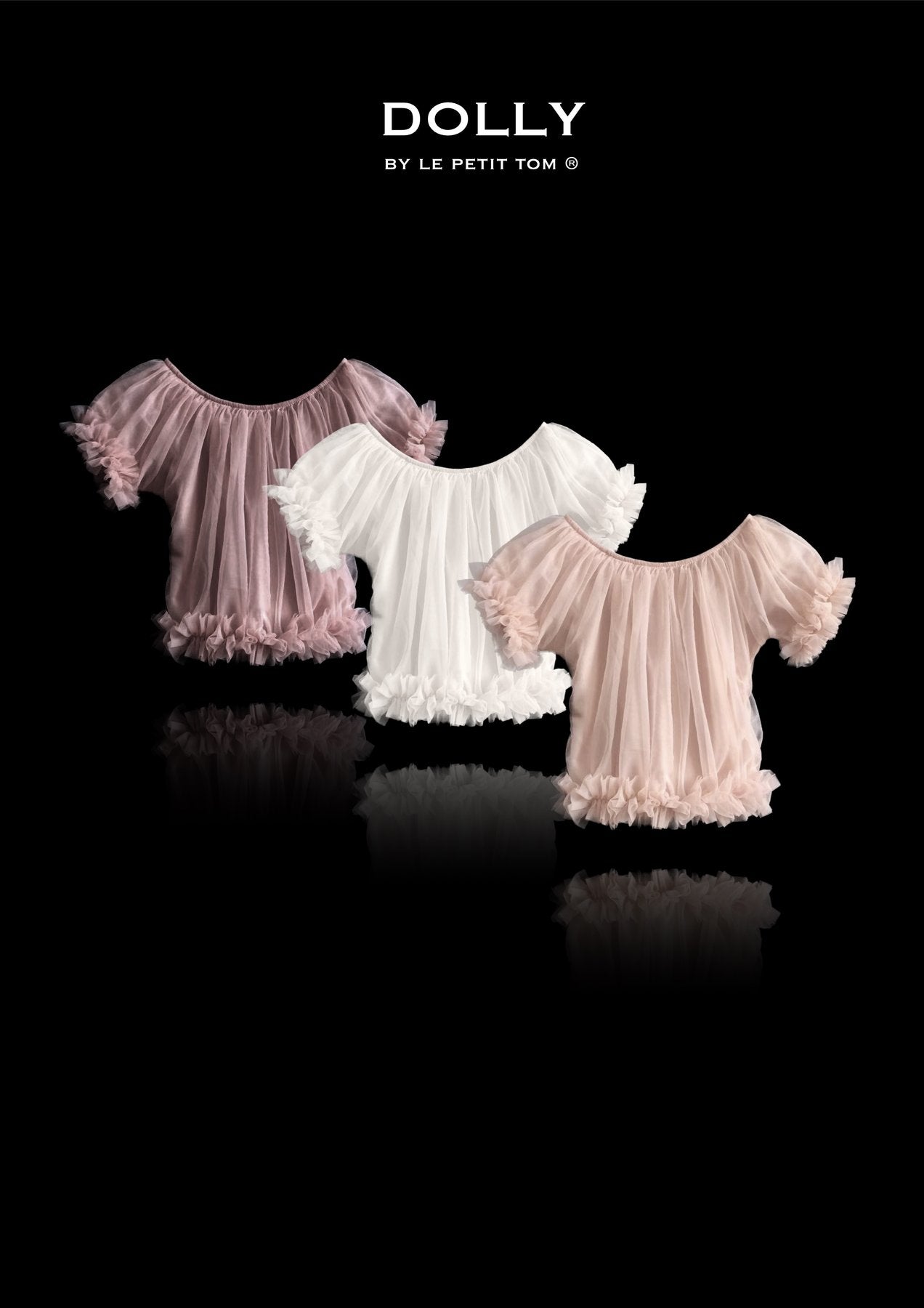 Frilly Princess Top Topp Off-White