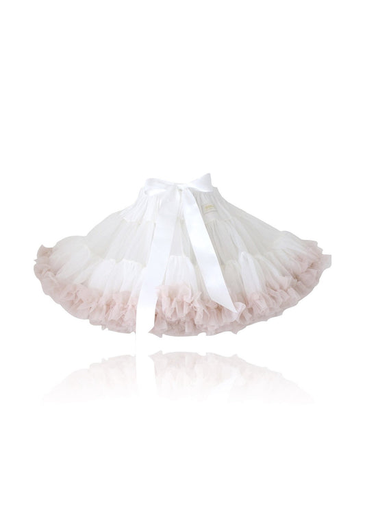 Sweet Queen Pettiskirt Kjol Off-White Ballet Pink