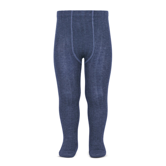 Wide Rib Basic Tights Jean